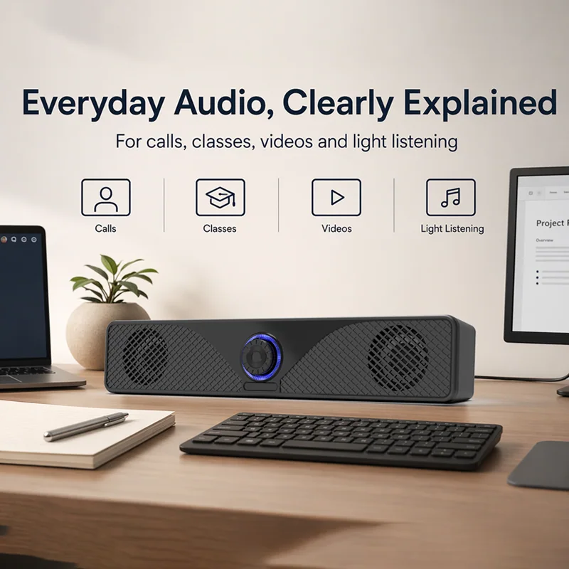 Brynco A115 compact desktop soundbar