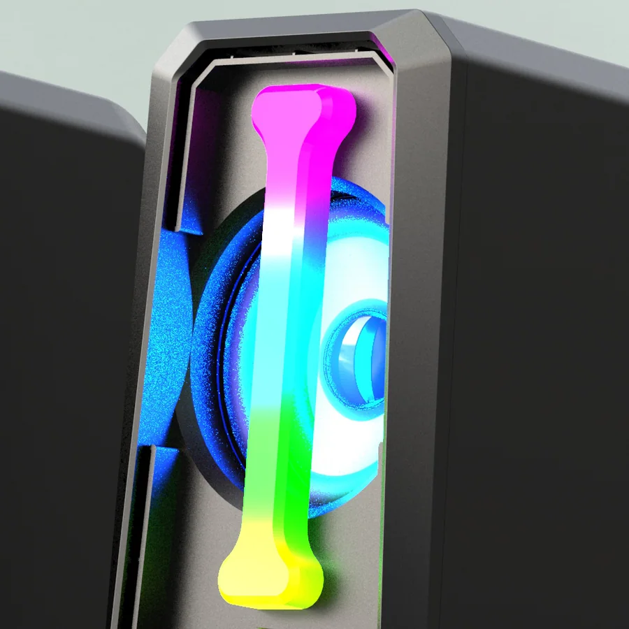 Close-up of Brynco A87 RGB light element